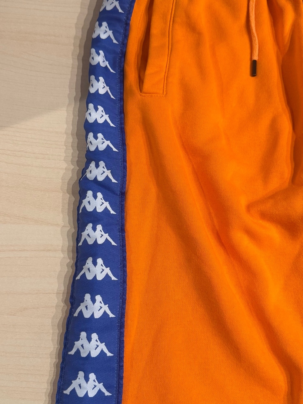 Unisex Kappa Orange Athletic Shorts